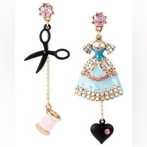 Betsey Johnson Cinderella Earrings